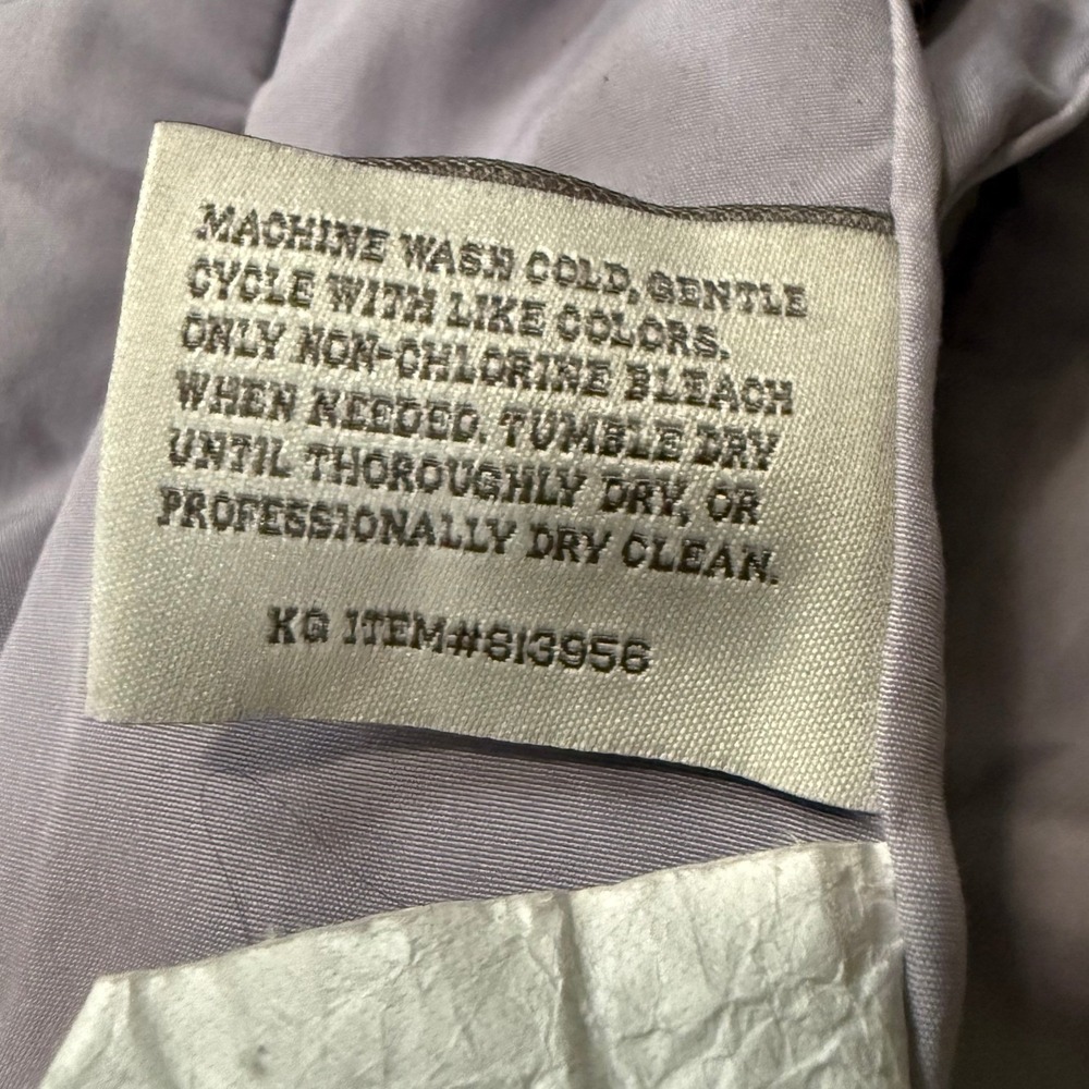 Tommy Bahama Full Size Quilt / Comforter – Lavender & Dark Lavender – Cotton - Picture 5 of 6